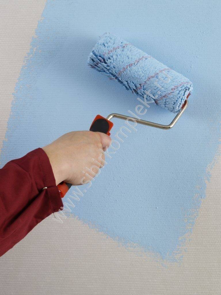 Поклейка обоев под покраску | оклейка стен своими руками