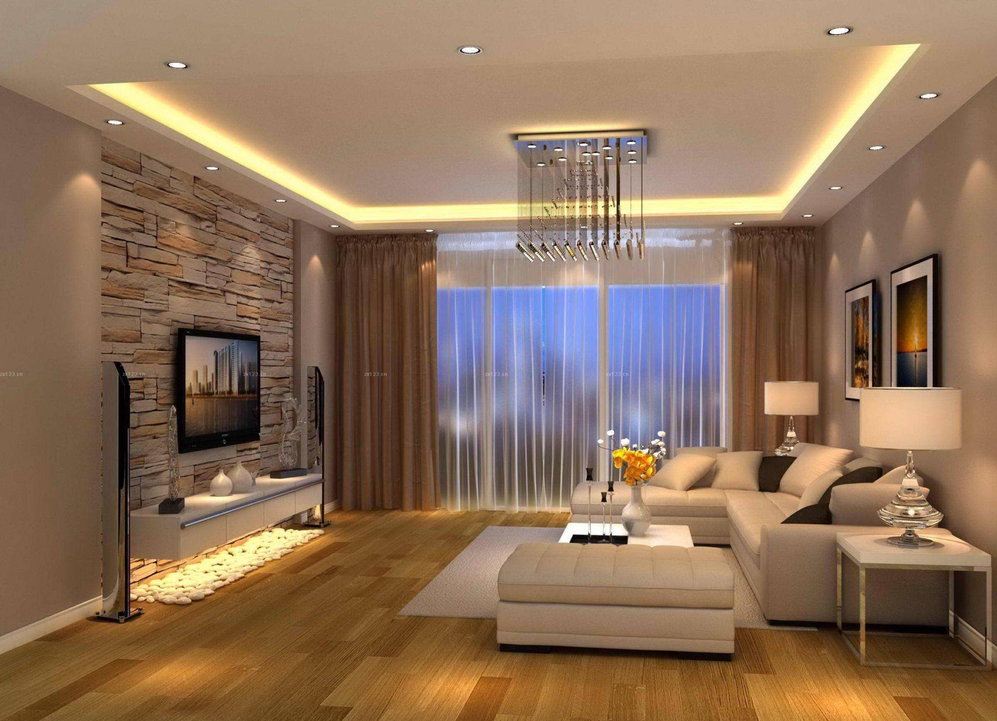 Дизайн интерьера зала в квартире и доме