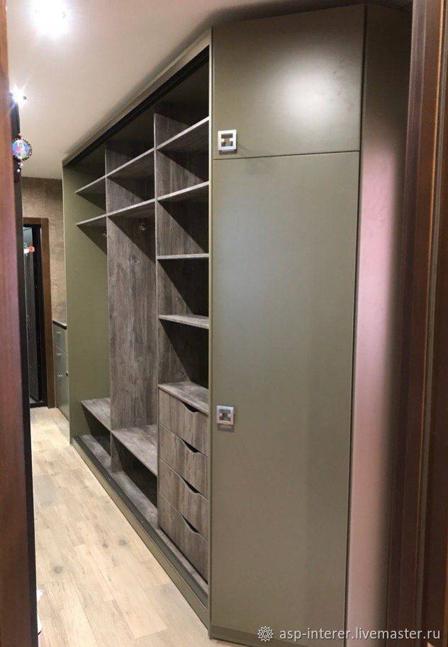 Встроенный шкаф в прихожую: красивые и оригинальные варианты шкафов (100 фото)
