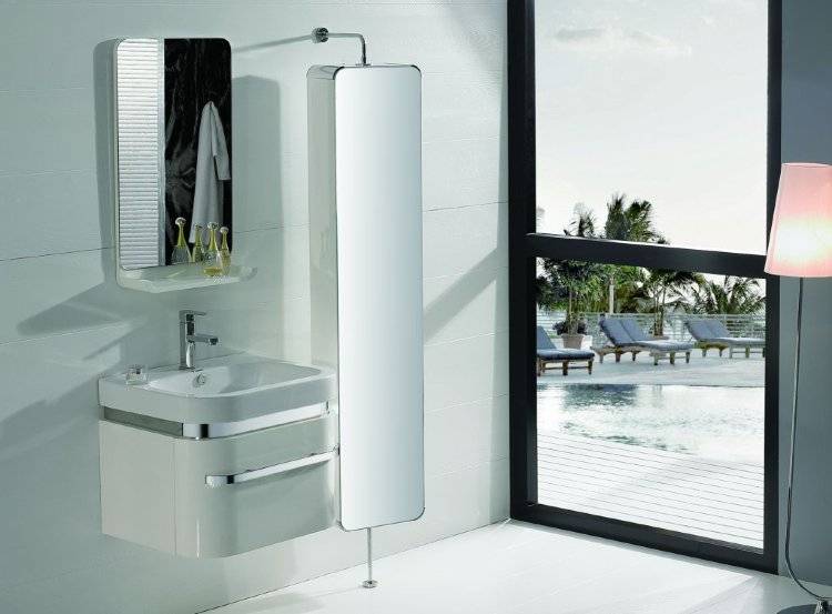 Зеркало шкаф для ванной: выбор мебели и преимущества