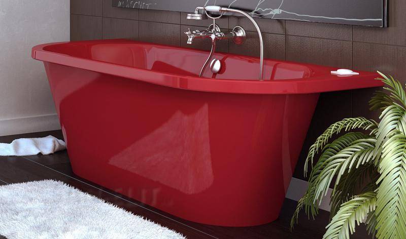 Акриловая ванна в дизайне ванной комнаты: 100+ реальных фото примеров