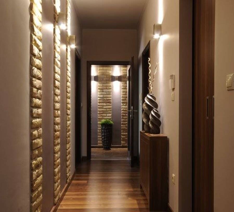 Длинный коридор в квартире дизайн фото идеи