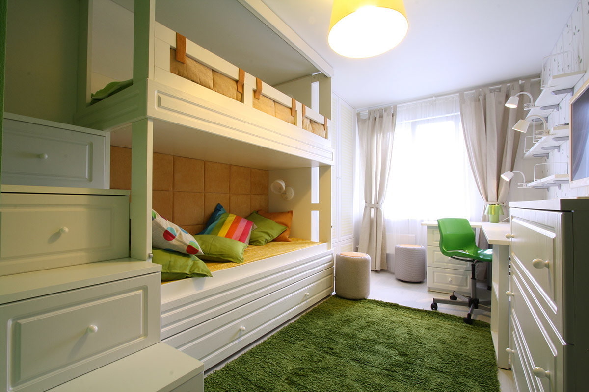 Детская комната 10 кв. м: примеры современного дизайна
