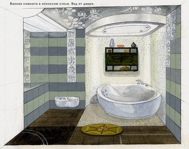 Бесплатный дизайн проект ванной комнаты