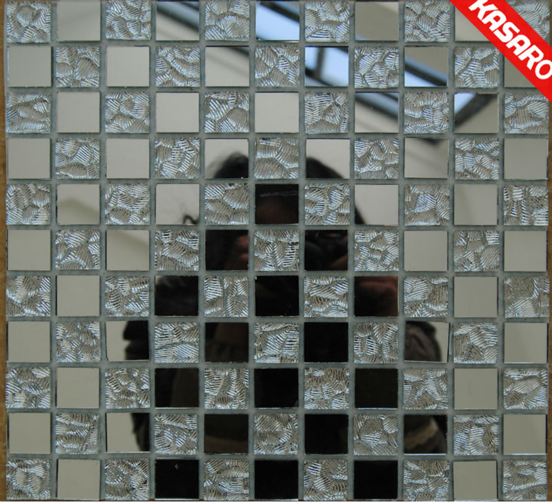 Зеркальная мозаика в интерьере ванной, кухни и не только — монтаж