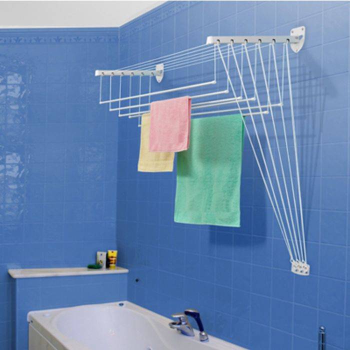Сушка для белья в ванную: 75 фото стильных идей выбора и идеальных сочетаний