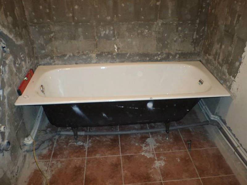 Установка ванной — лучшие способы со схемами монтажа + пошаговое руководство по установке и украшению