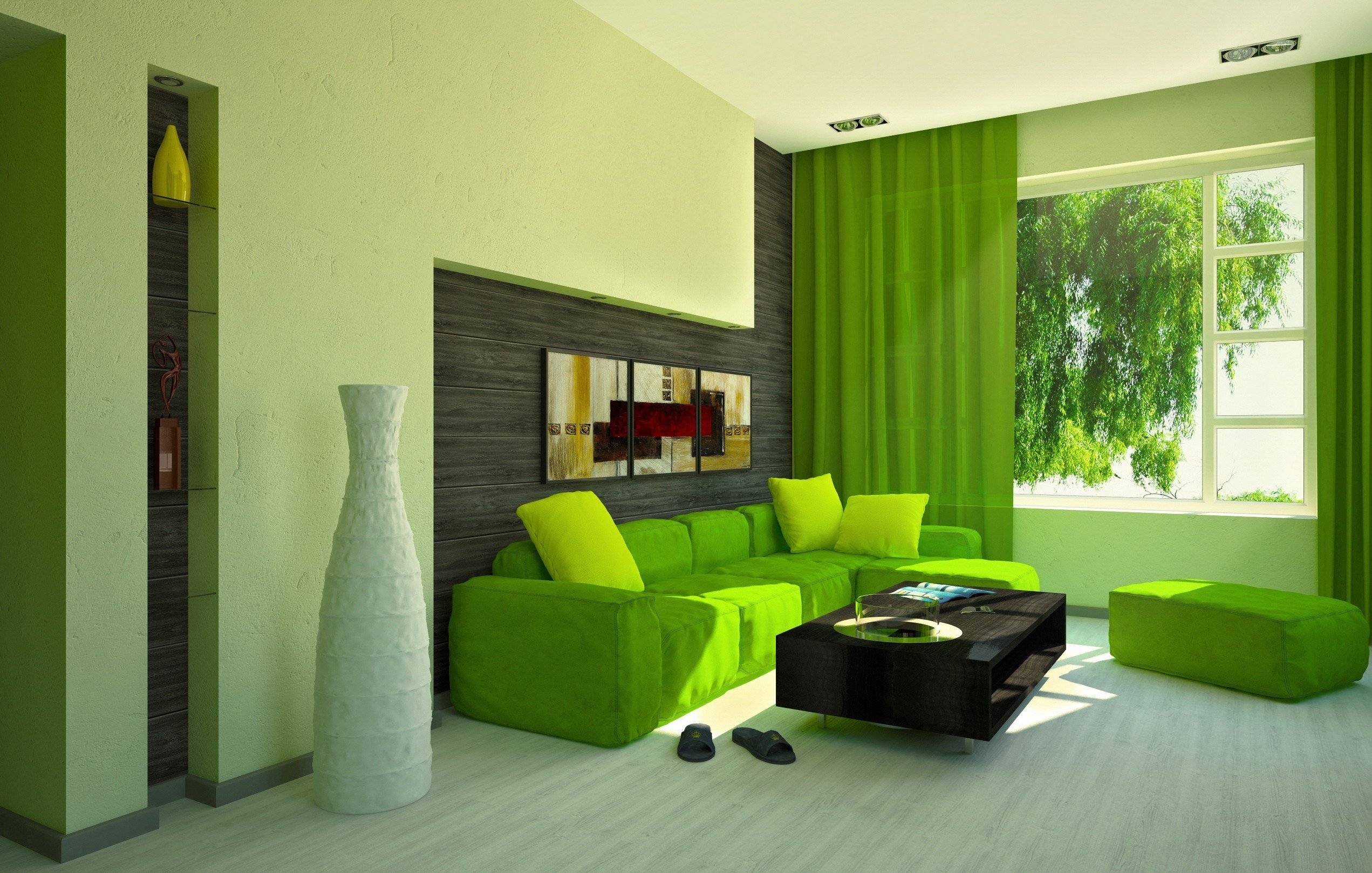 Зеленый цвет стен: 125 фото стильных идей и модных тенденций использования в дизайне