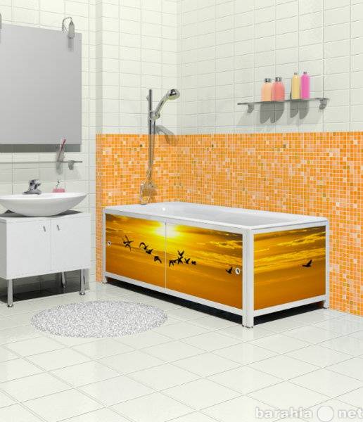 Экраны под ванну: размеры, классификация и установка