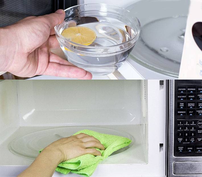 Как легко и быстро почистить микроволновку в домашних условиях