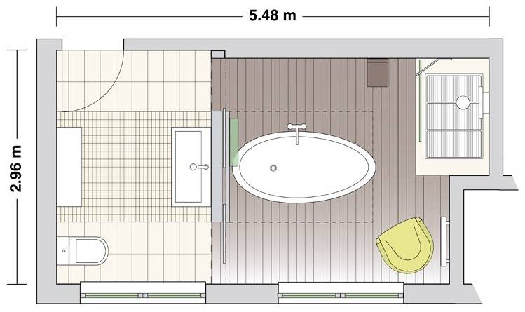 Перепланировка ванной комнаты и туалета в 2021.  все нюансы.