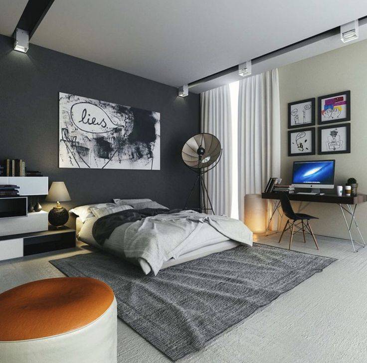 Мужская спальня — как ее оформить? 89 фото-идей стильного дизайна для мужчины!