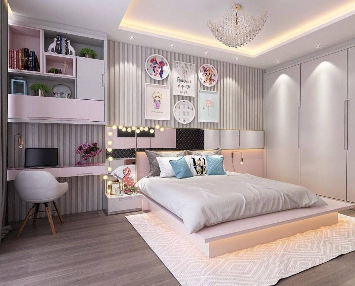 100+ потрясающих идей дизайна комнаты для девочки подростка