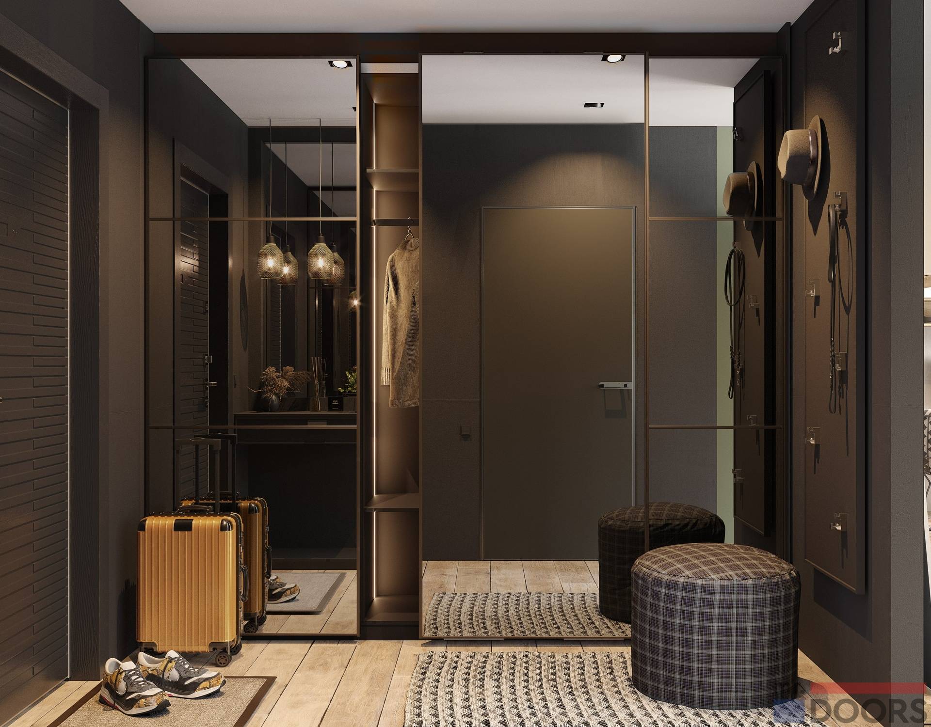 Современный дизайн прихожей в квартире 2020: 60 фото в интерьере