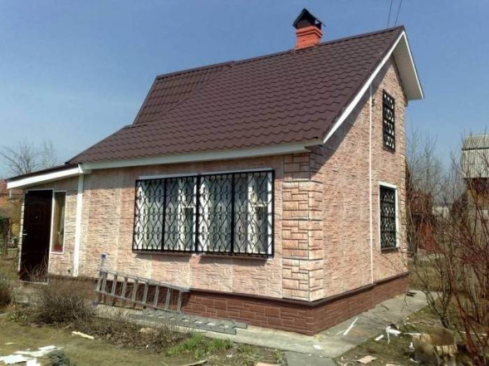 Отделка фасада дачного дома, варианты домика — фасад эксперт