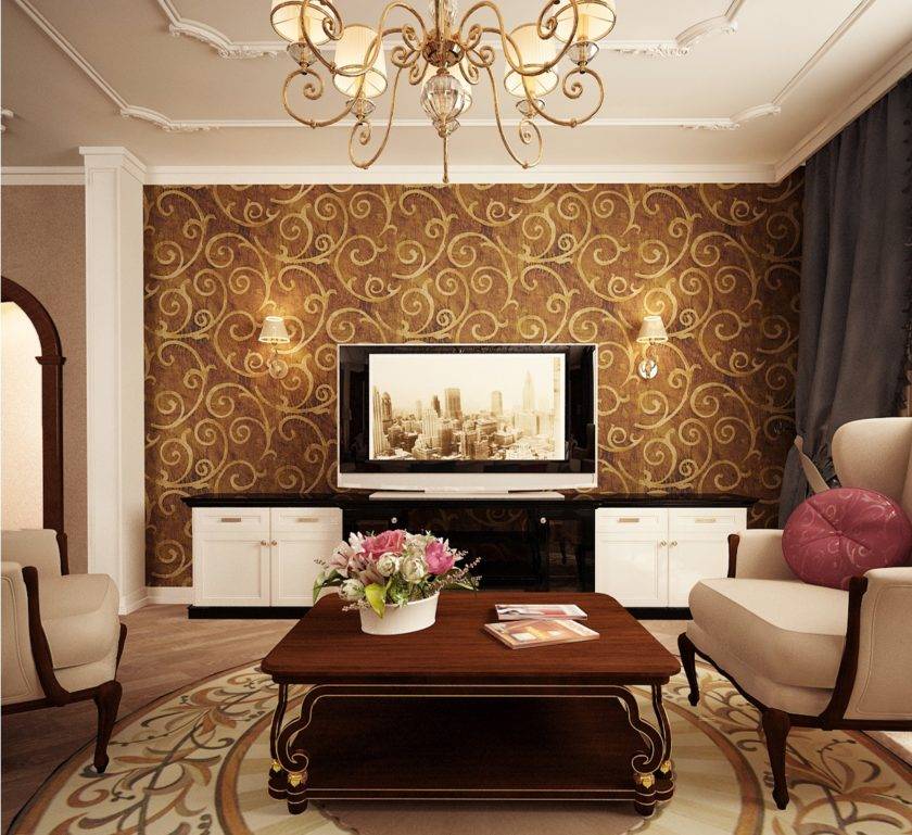 Классические гостиные - актуальные идеи дизайна современных гостиных в классическом стиле (видео + 175 фото)