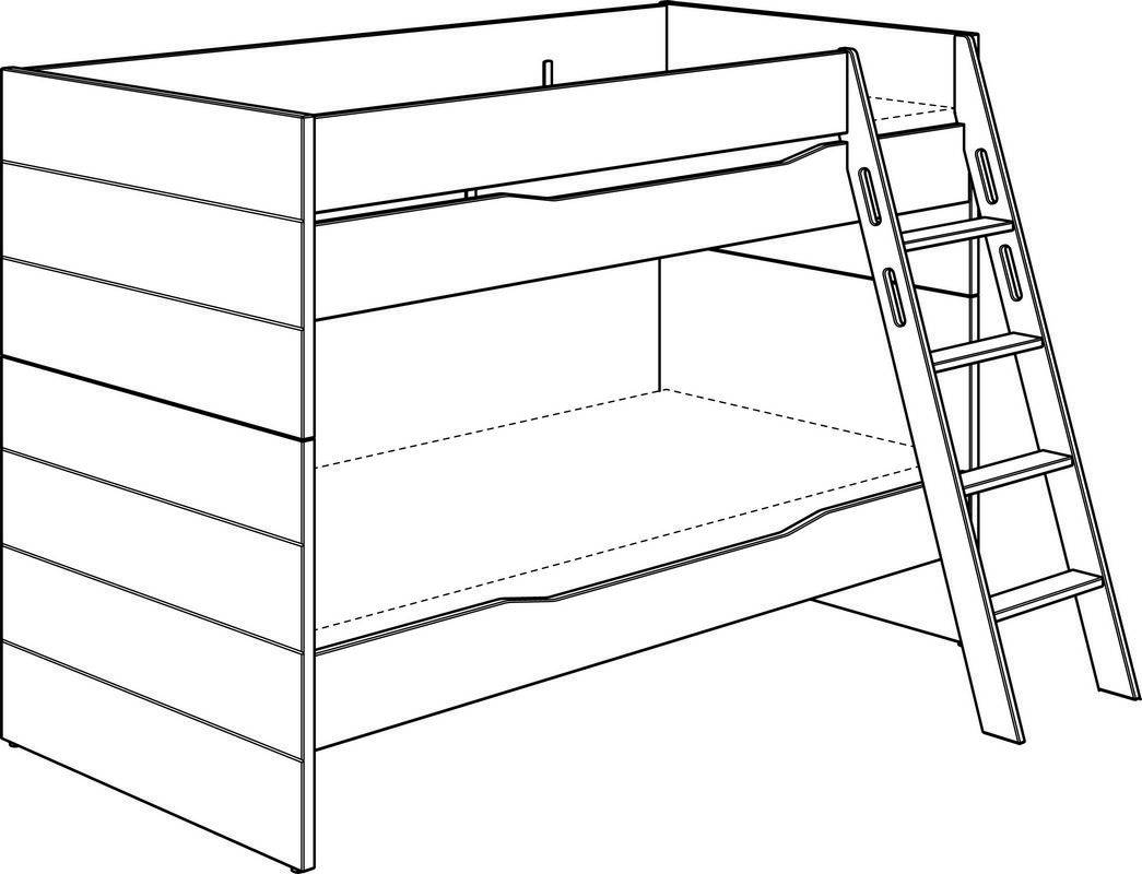 Двухъярусная кровать своими руками (25 фото и чертежи с размерами) - инструкция