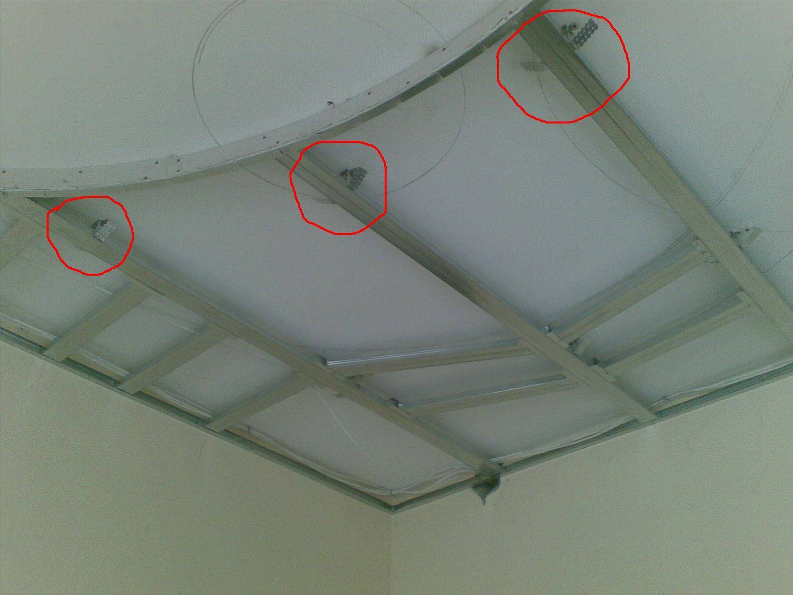 Одноуровневый потолок из гипсокартона своими руками: как сделать потолок из гипсокартона самостоятельно