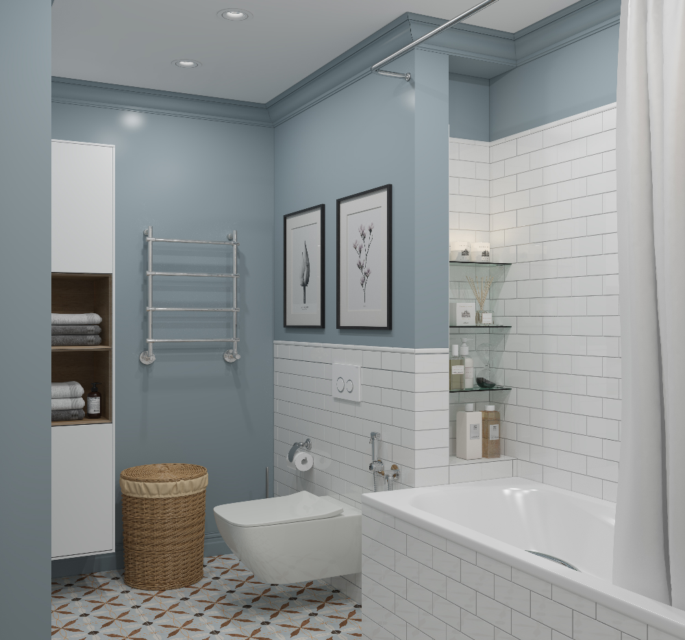 100 лучших идей: дизайн ванной комнаты в скандинавском стиле