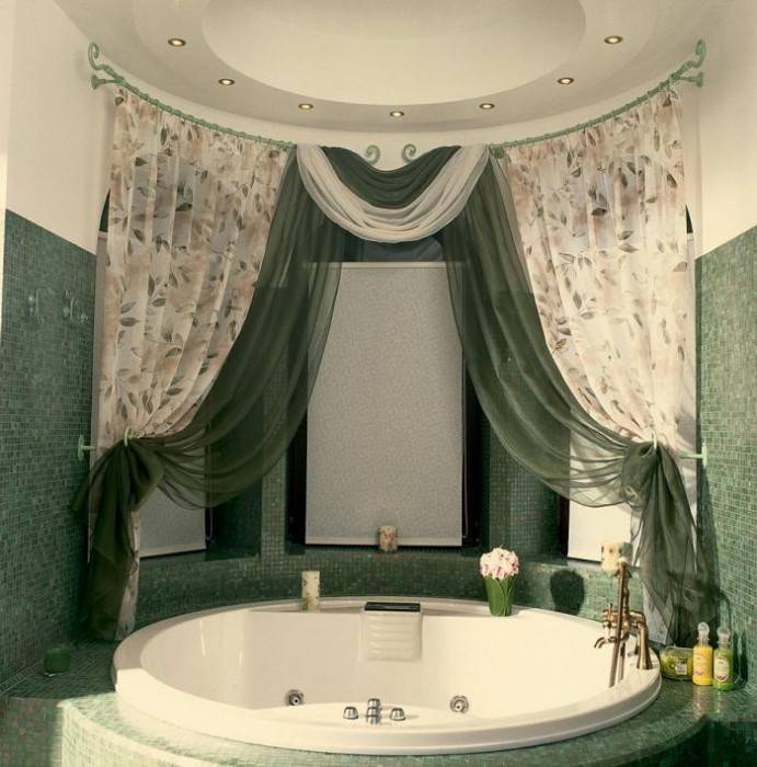 Как подобрать штору для ванной комнаты