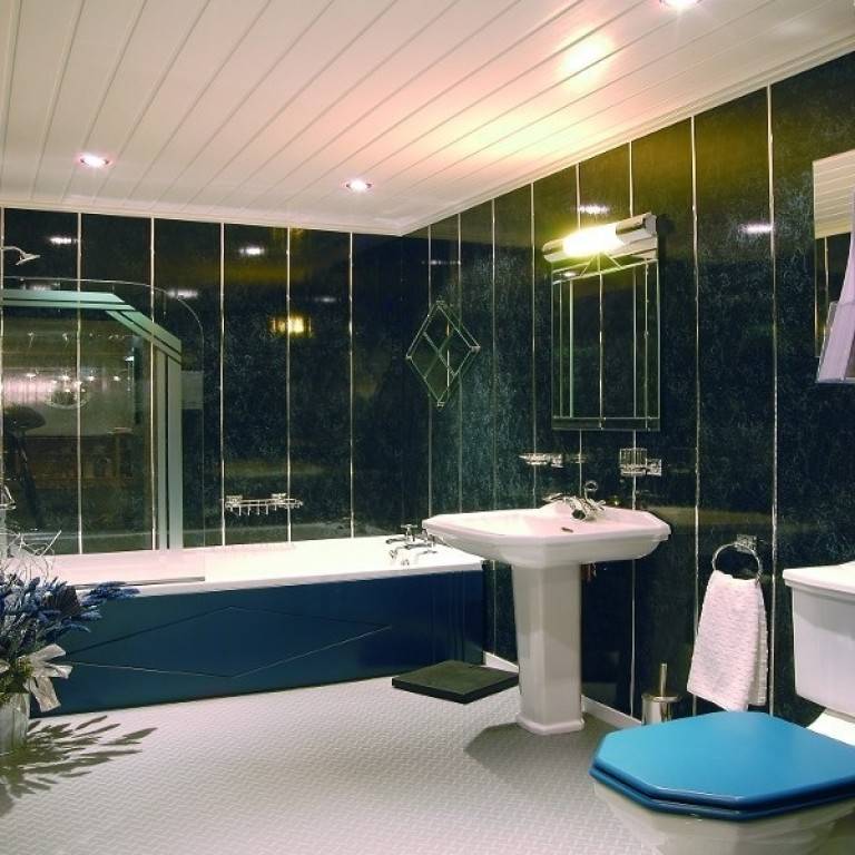 Листовые панели для ванной: фото и видео