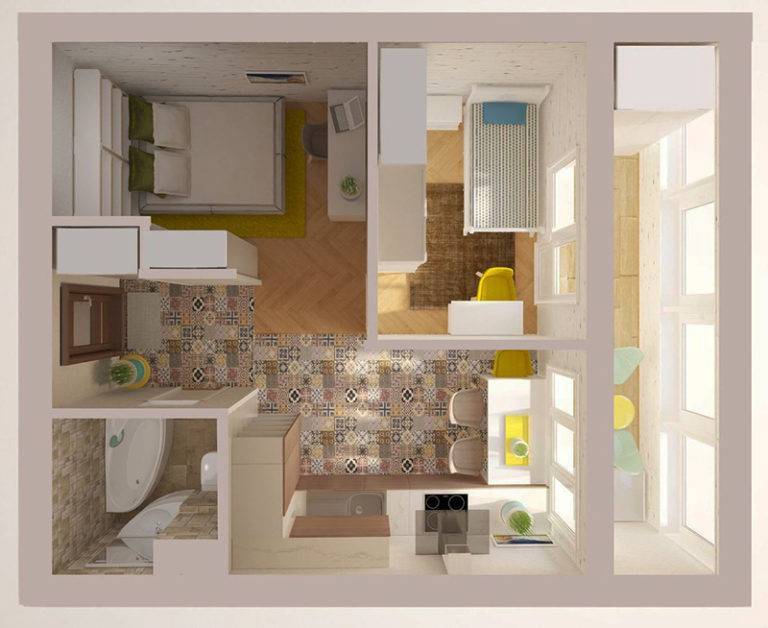 Дизайн квартиры хрущевки. оформление интерьера в хрущевке. фото