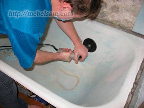 Покраска ванны акрилом своими руками: пошаговая инструкция с фото