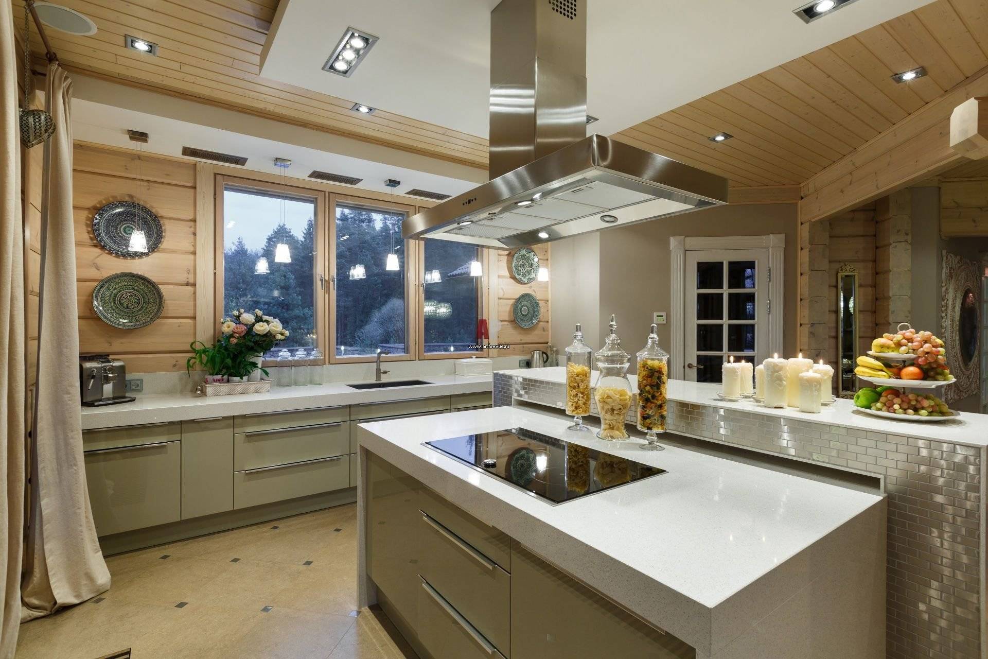 Кухня с двумя окнами: советы по оформлению и готовые идеи дизайна (50 фото)