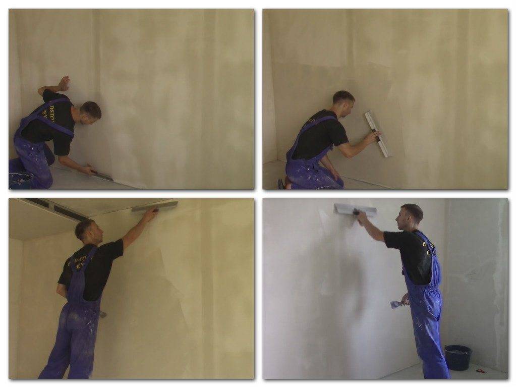 Гипсокартон: как штукатурку лучше нанести на стены и потолок из гкл, как своими руками заделать швы и правильно выровнять под обои или покраску и советы начинающим