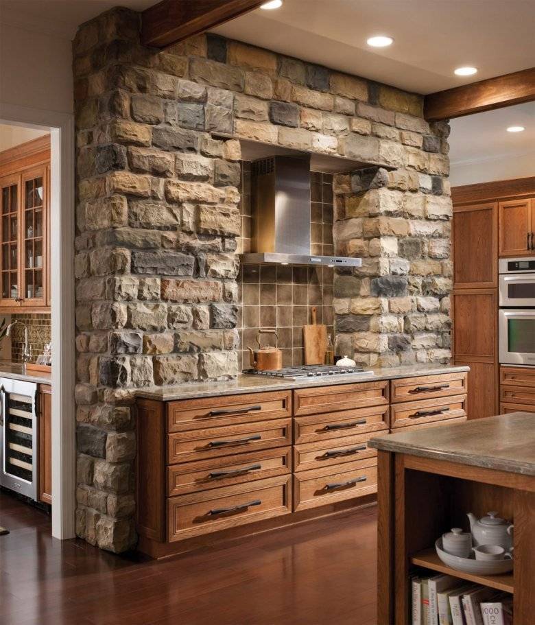 Отделка стен на кухне – фото вариантов ремонта стен на кухне различными отделочными материалами