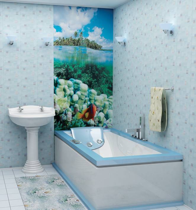Виды листовых пластиковых панелей для ванны. Характеристики и рекомендации по выбору