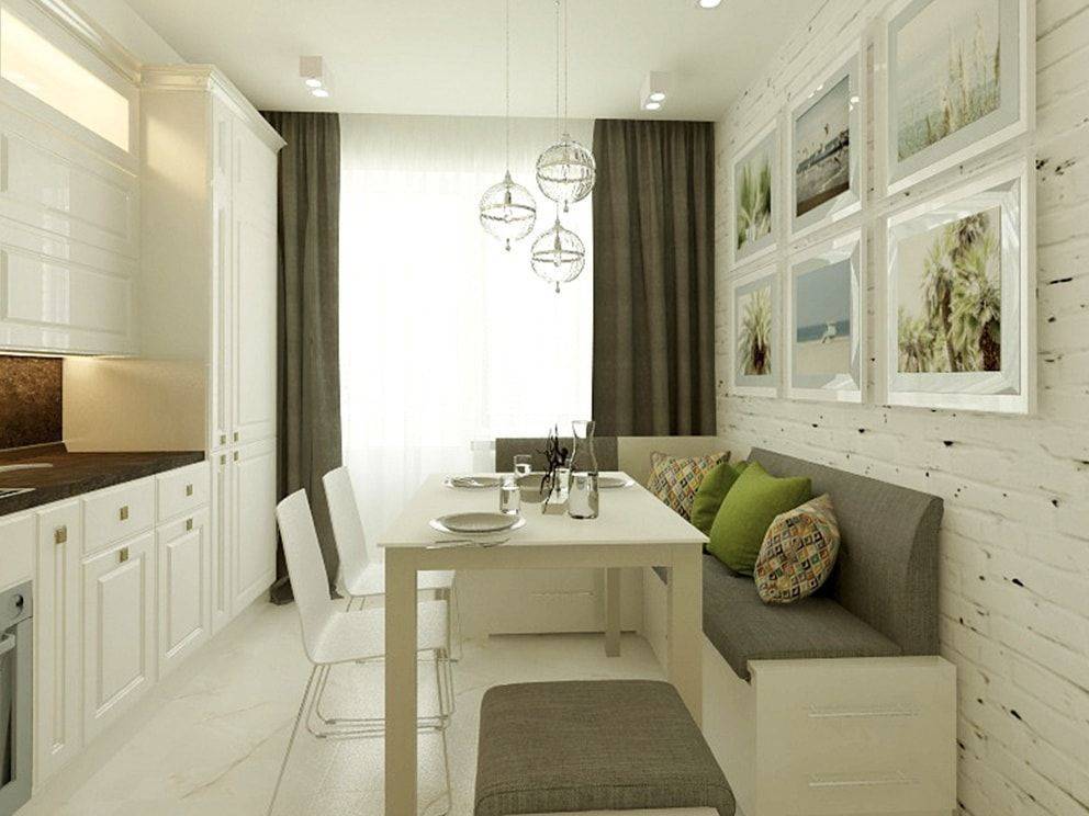Кухня-гостиная 12 кв. м. [45 фото], дизайн, идеи с диваном