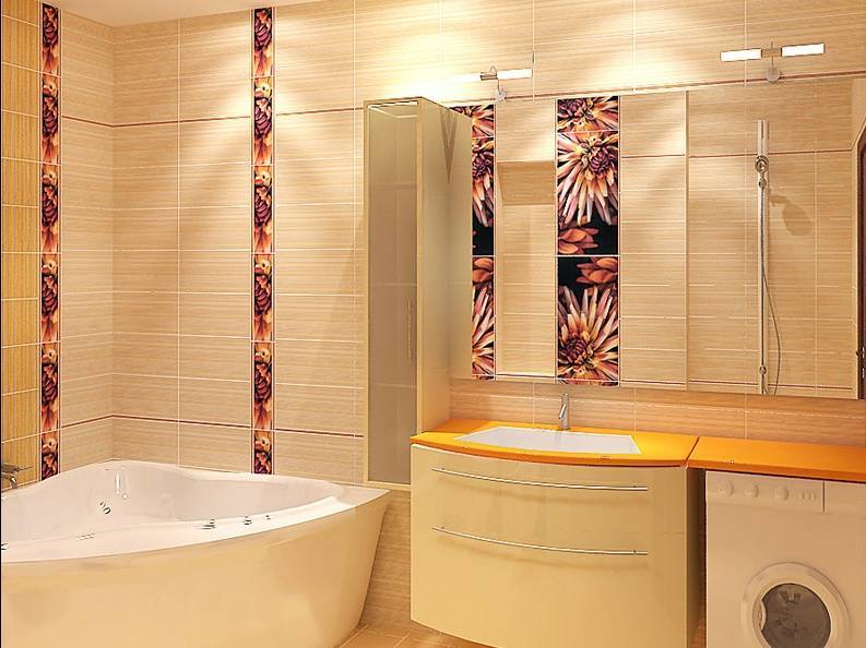 Покраска стен в ванной комнате вместо плитки: в какой цвет покрасить, виды и варианты 
 - 33 фото