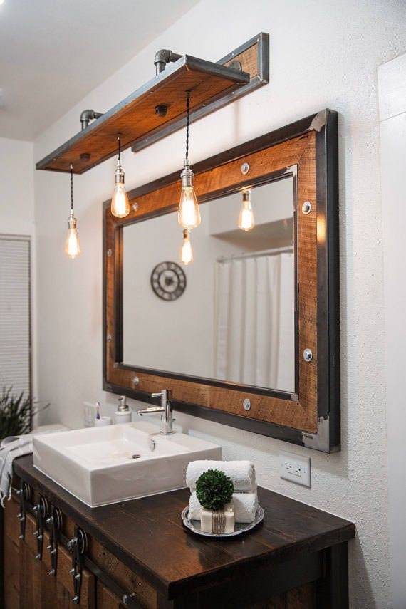 Варианты светильников для зеркала в ванной комнате – как выбрать и установить