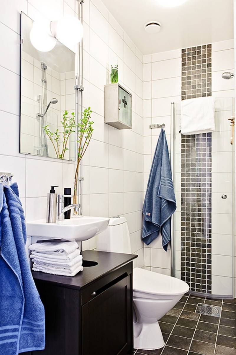 Изысканная простота – ванная в скандинавском стиле