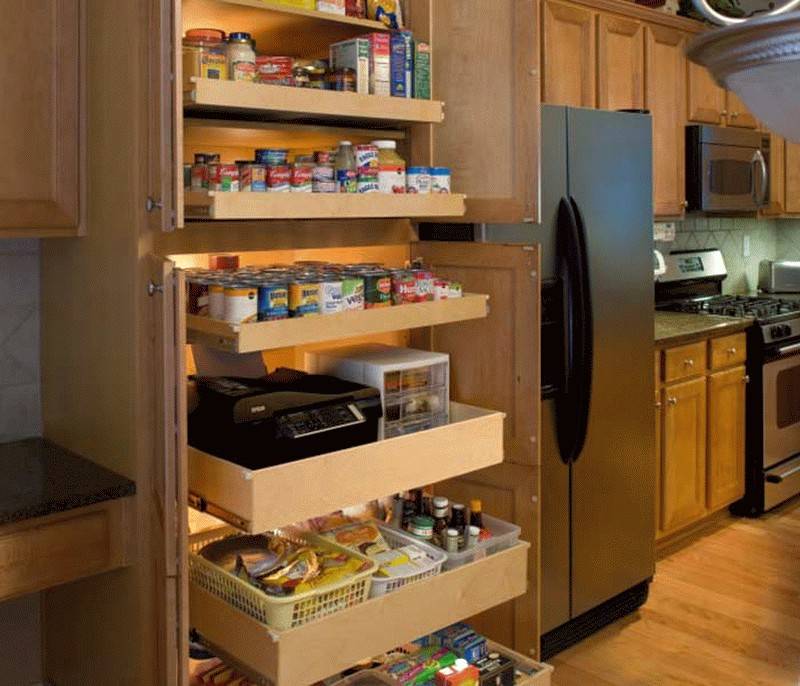 Хранения на кухне — 23 способа сэкономить место