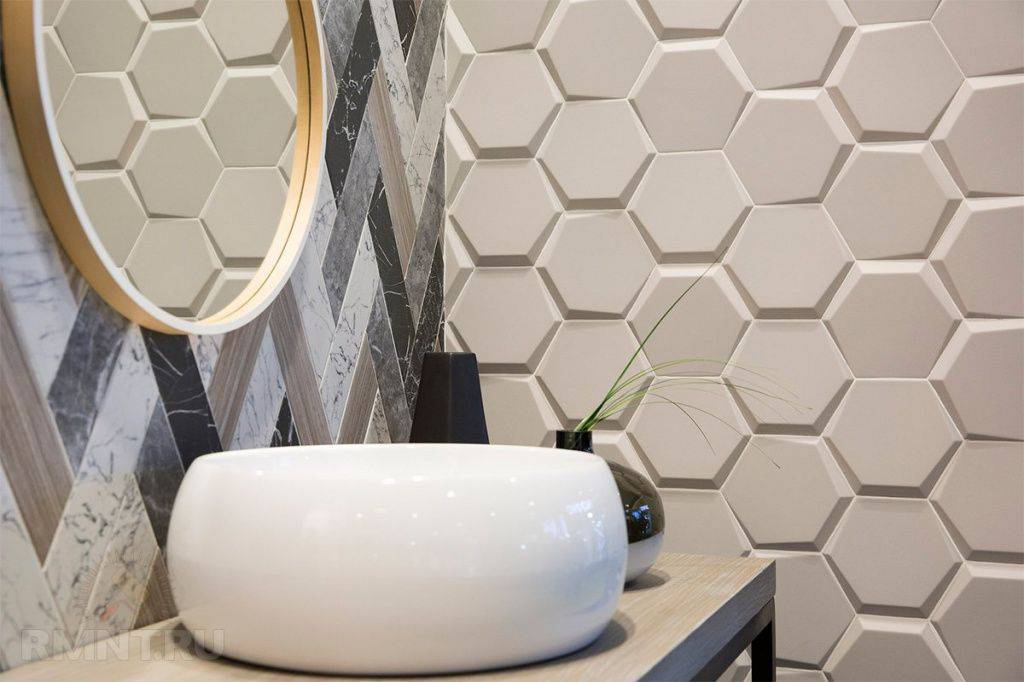Керамическая плитка для ванной комнаты — особенности оформления, характеристики