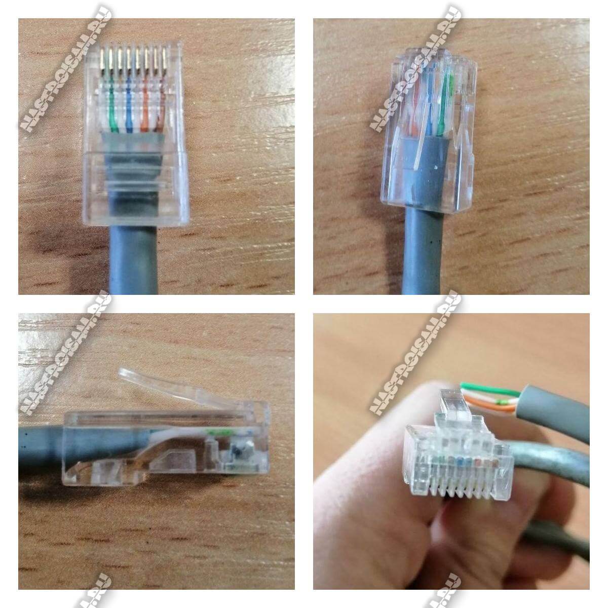 Как обжать интернет-кабель в домашних условиях
