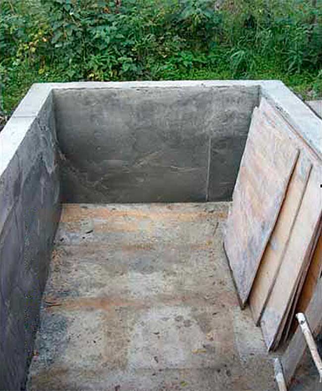 Ванна из бетона своими руками: основные этапы работы