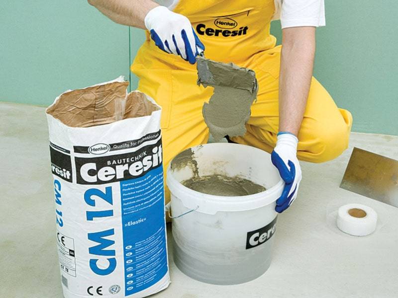 Можно ли клеить плитку на цемент. приготовление раствора для укладки керамической плитки
