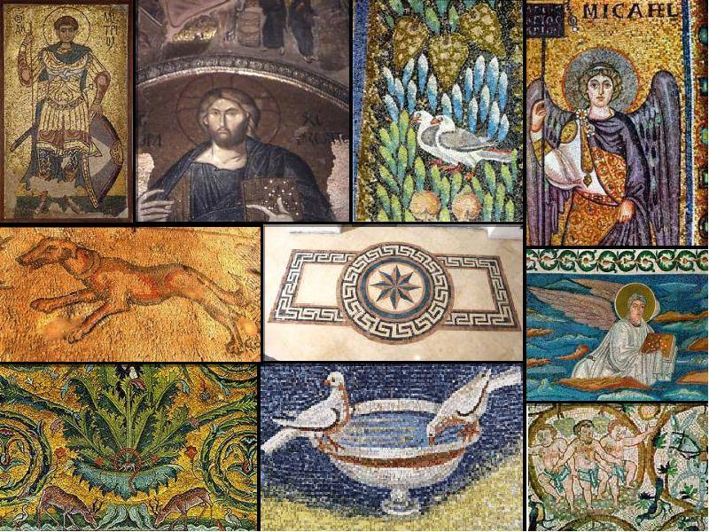 Особенности изготовления византийской мозаики
