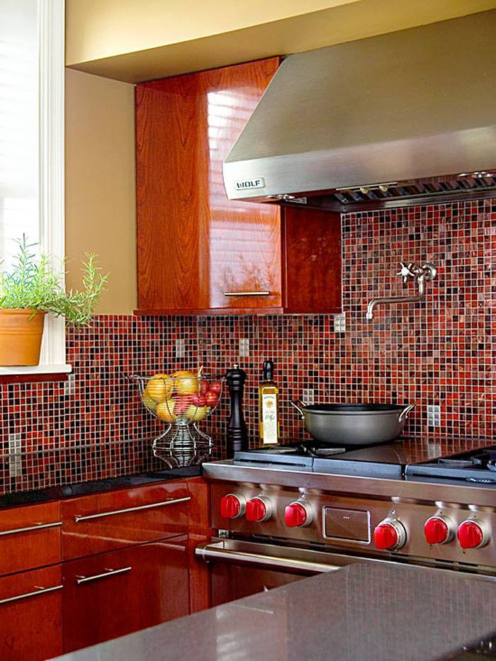 Кухонный фартук из керамической плитки – 130 новых идей