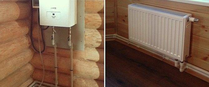 Отопление в деревянном доме: виды устройства