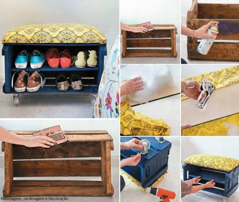 Переделка старой мебели своими руками: до и после (65 фото)