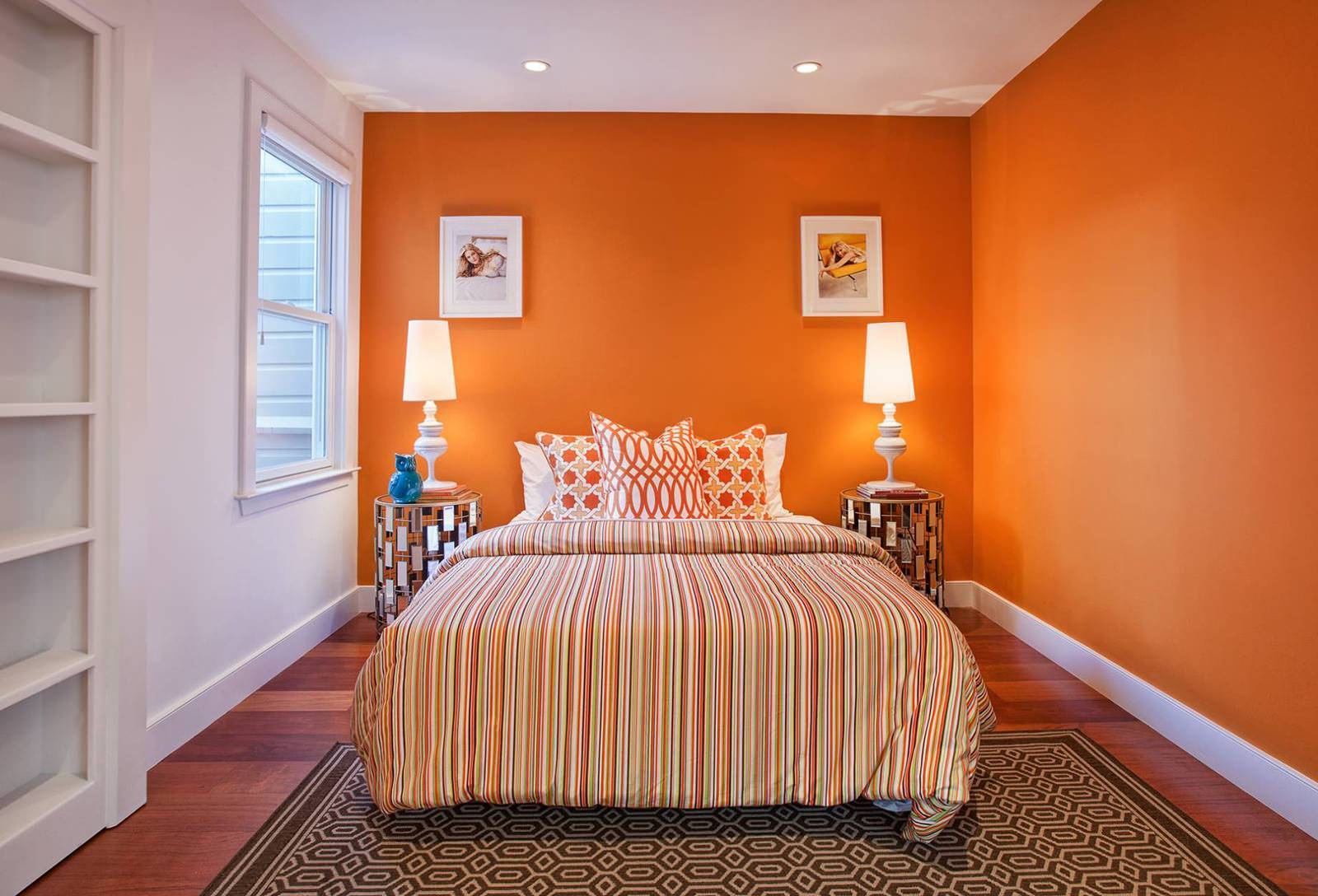 Как сочетать серые и оранжевые цвета в дизайне интерьера?