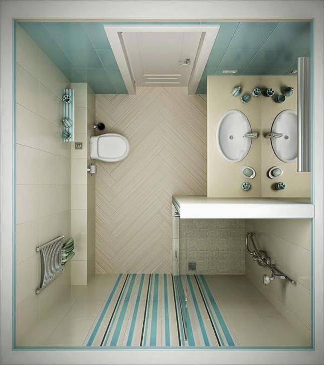 Яркие современные идеи дизайна маленькой ванной комнаты в 2020-2021 году: 50 фото