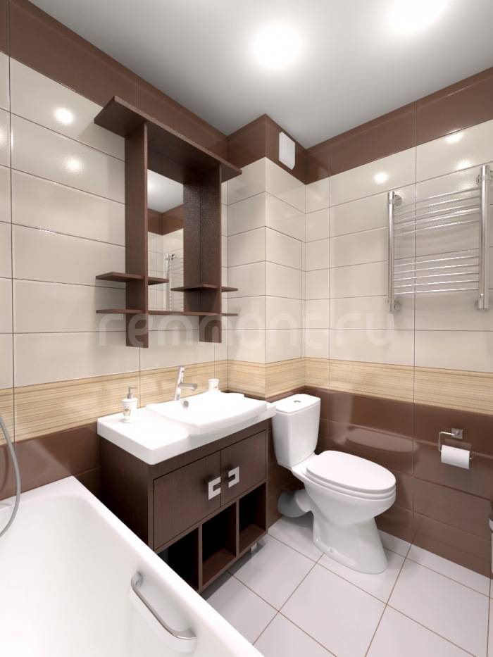 Ремонт ванной комнаты и туалета дизайн в панельном доме фото дизайн