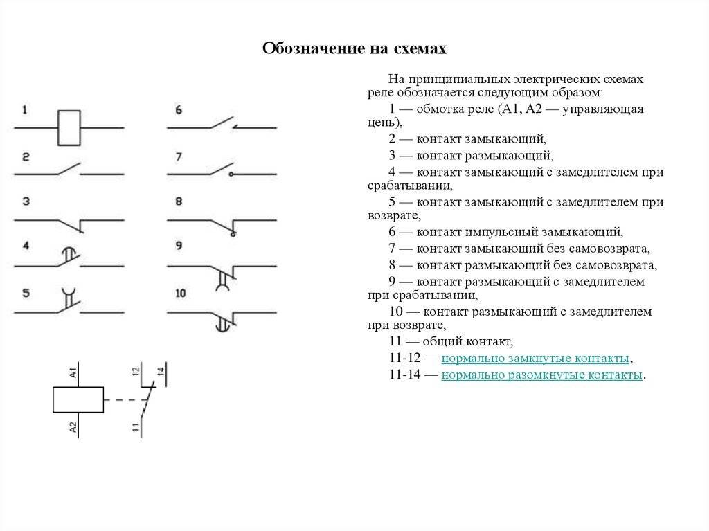 Виды электрических схем