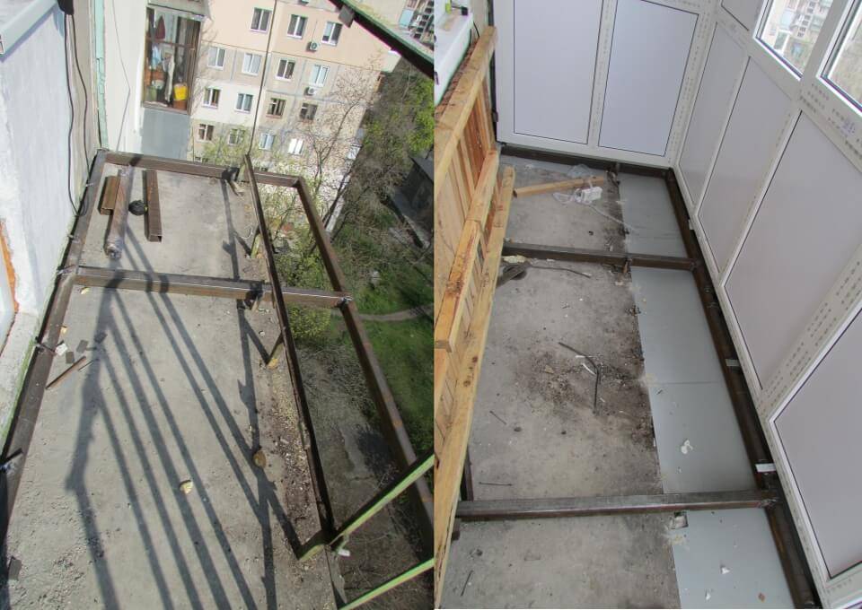 Как увеличить балкон в хрущевке