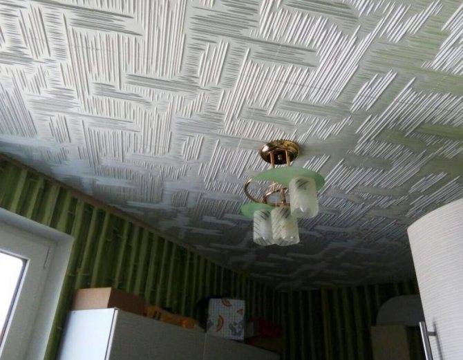 Потолочная плитка из пенопласта